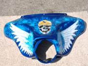 Baseball Wings Skull motorcycle custom motorcycle paint job