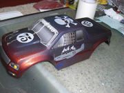 RC Truck body - custom paint