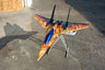 True fire airbrushed RC Jet